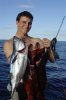 a nice mac tuna and some coral trout off agu reef.jpg